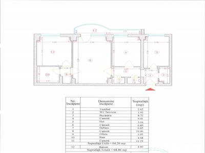 Apartament 3 camere Dristor Metrou