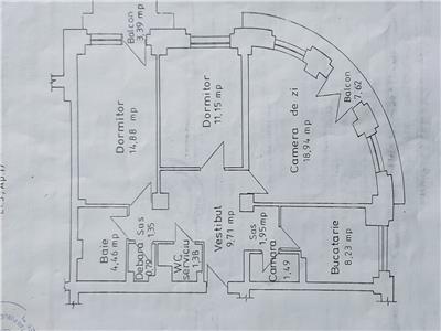 Apartament 3 camere Decebal, Calea Calarasilor