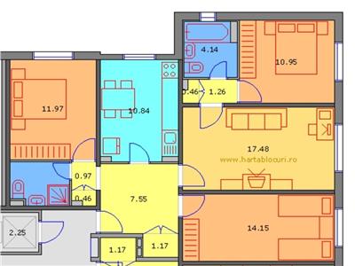 Apartament 4 camere Pantelimon, Delfinului