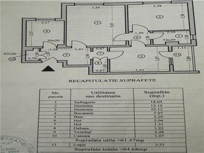 Apartament 3 camere Titan, Metrou Nicolae Grigorescu
