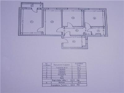 Apartament 4 camere Titan, Salajan